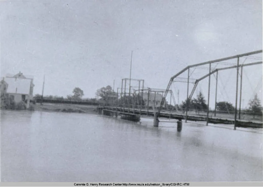 Cane River Bridge.