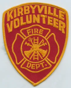 Kirbyville VFD patch, from Texas Portal to History