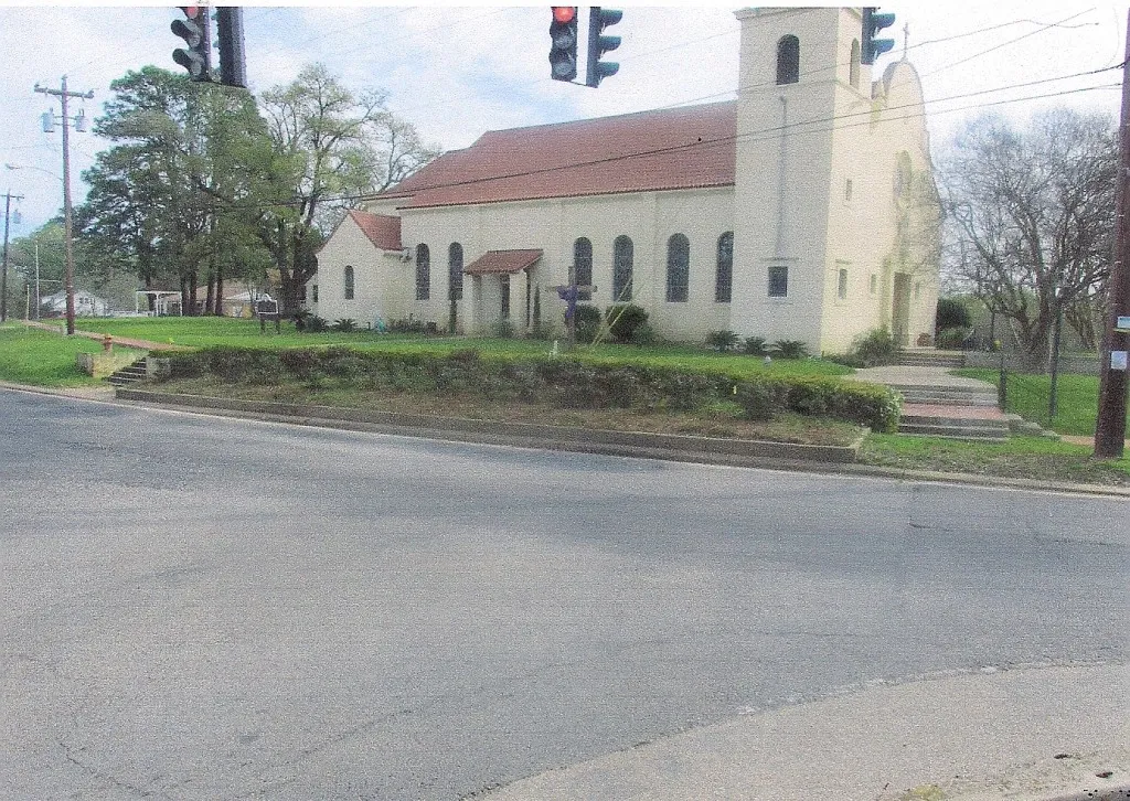 St. John’s Catholic Church photographed in March 2016 from the same angle as the 1941 photograph. (Robertson Collection)