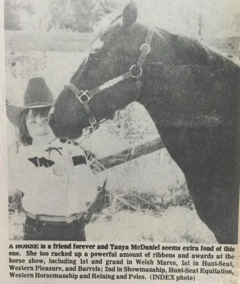Photograph from the Facebook post “1980ish”