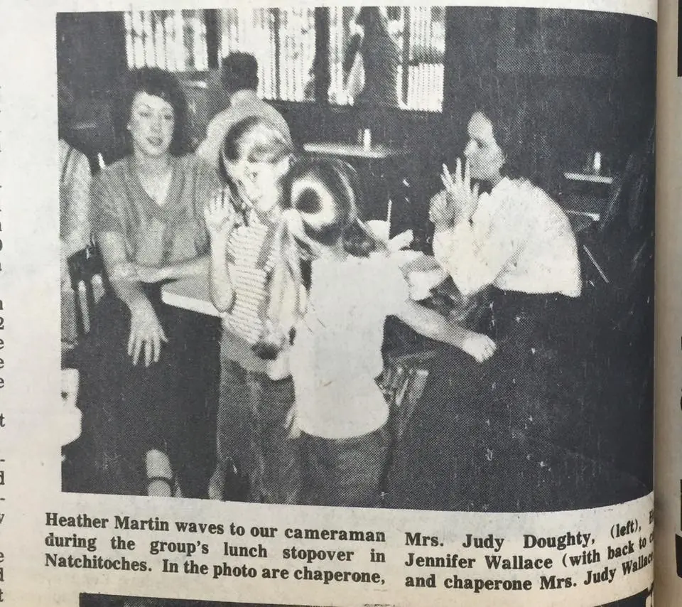 Photograph from the Facebook post “1980 talent show called "Saturday Night Live".”