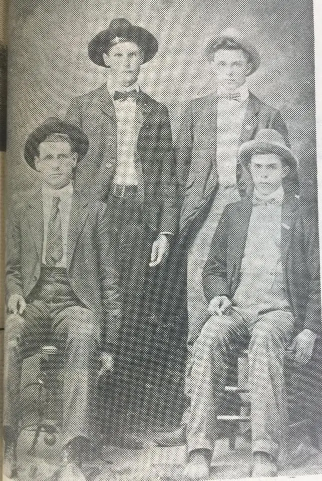 Photograph from the Facebook post “Bayou Scie men, 1901”
