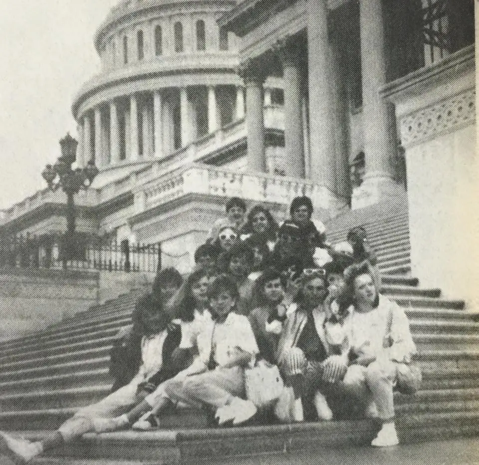 Photograph from the Facebook post “1987.”