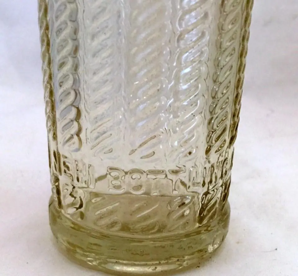 Photograph from the Facebook post “An old bottle from Nehi Bottling in Many”