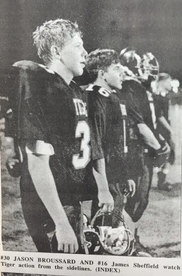 Photograph from the Facebook post “1995 football”