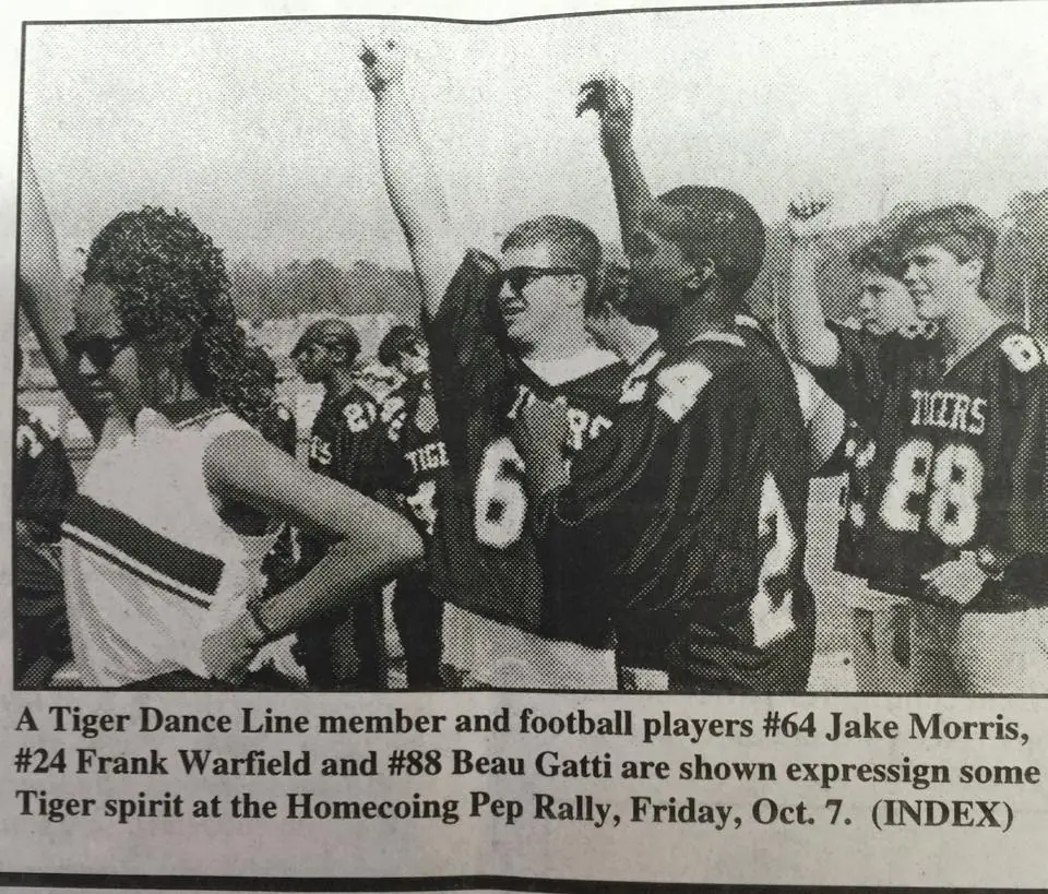 Photograph from the Facebook post “1997 Many Homecoming”