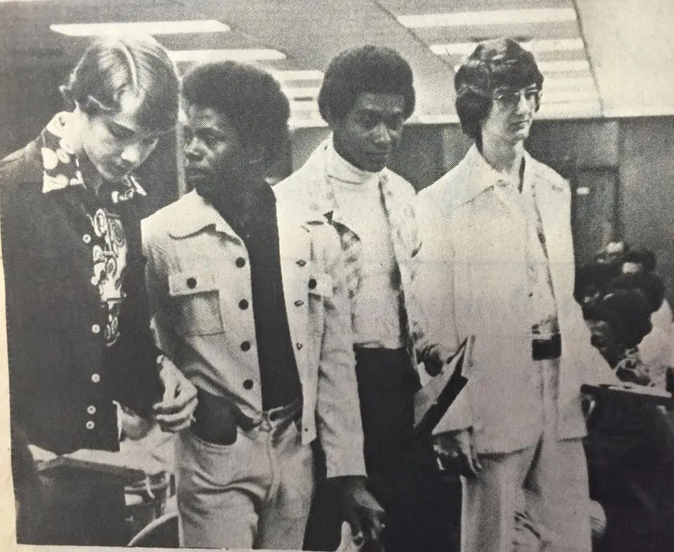 Photograph from the Facebook post “1975 Florien sports banquet”