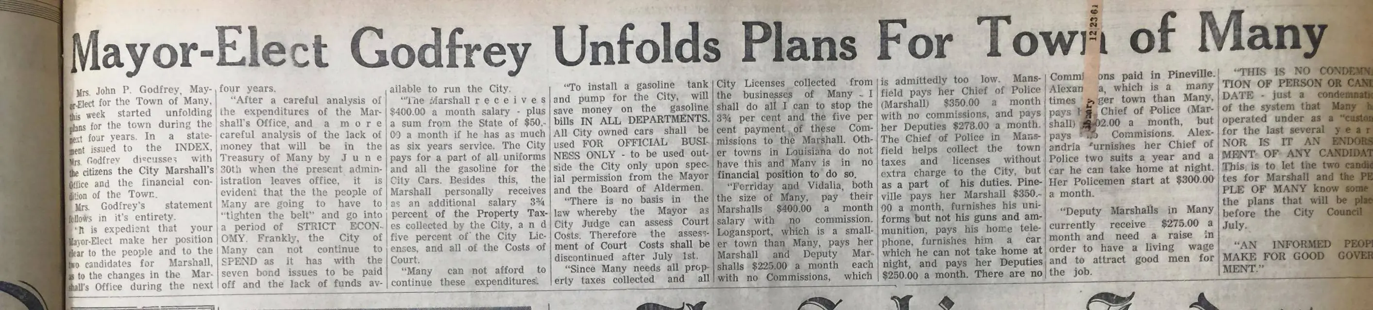 Photograph from the Facebook post “Interesting article, 1965”