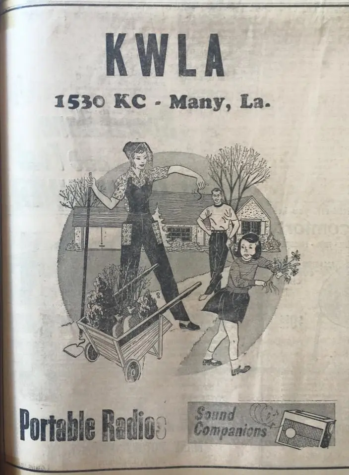 Photograph from the Facebook post “Some 1964 ads”