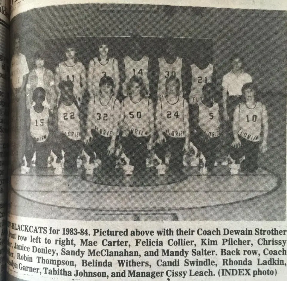 Photograph from the Facebook post “Florien 1984”