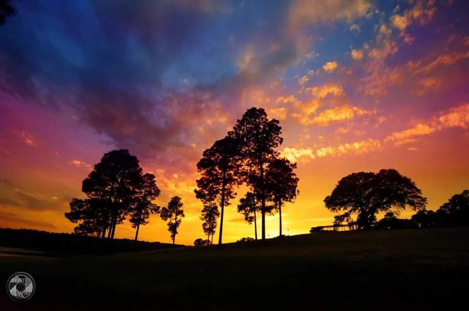 Photograph from the Facebook post “The skies have been so beautiful these last many days.”