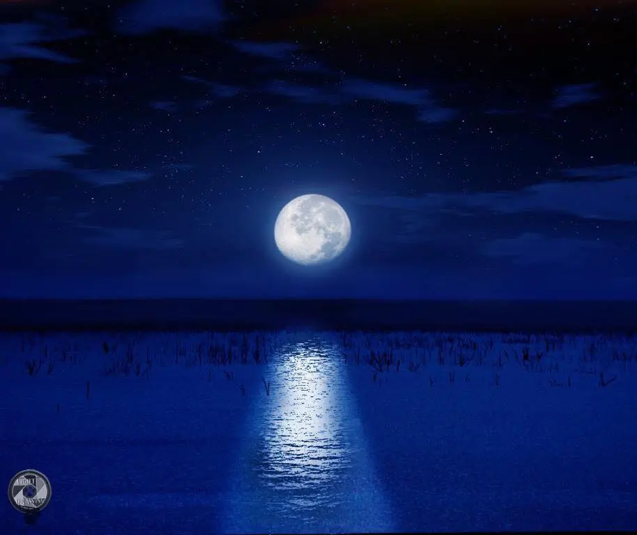 Photograph from the Facebook post “The full moon of the last night two nights has been spectacular and I have taken a few…”