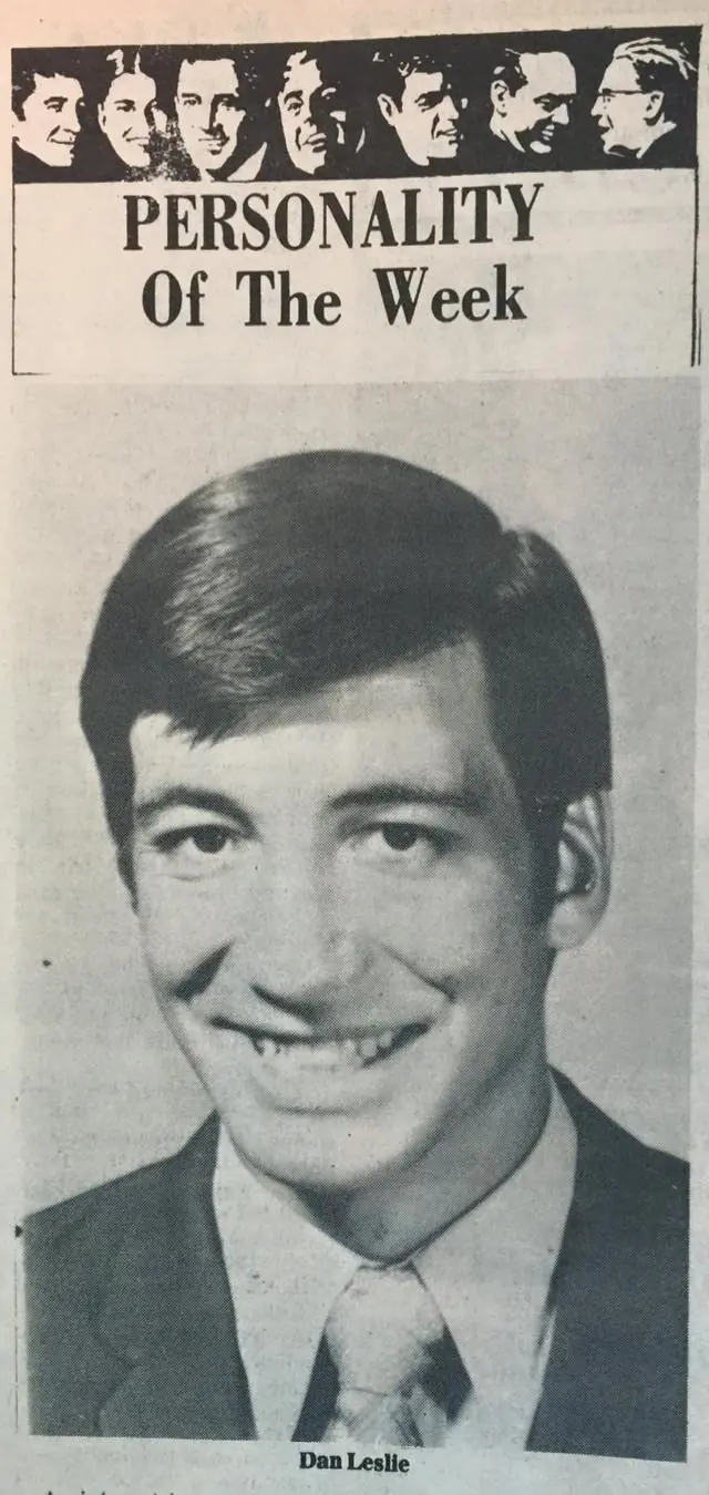 Photograph from the Facebook post “Some big personalities in 1973”