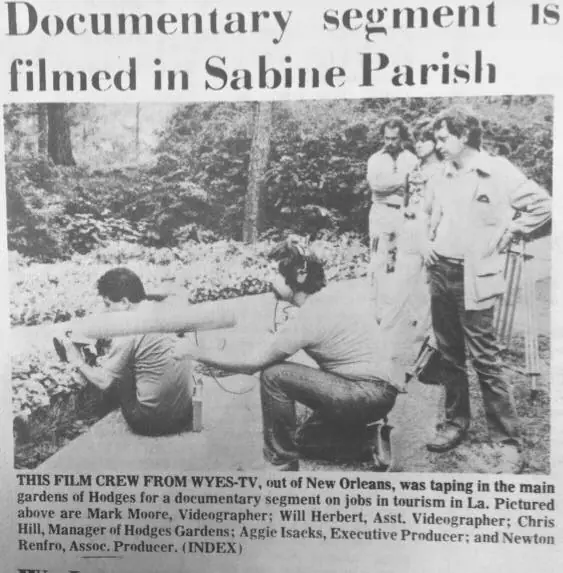 Photograph from the Facebook post “1983, Hodges Gardens”