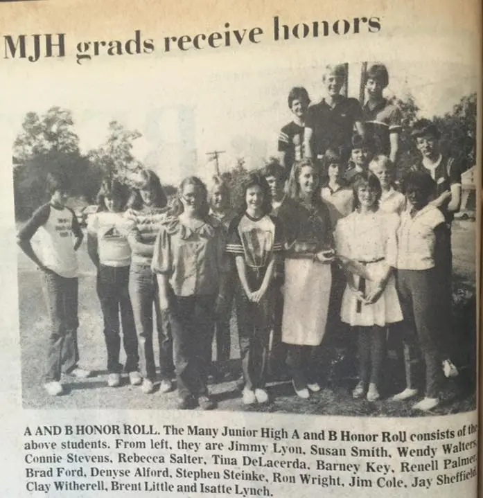 Photograph from the Facebook post “Some 1983”