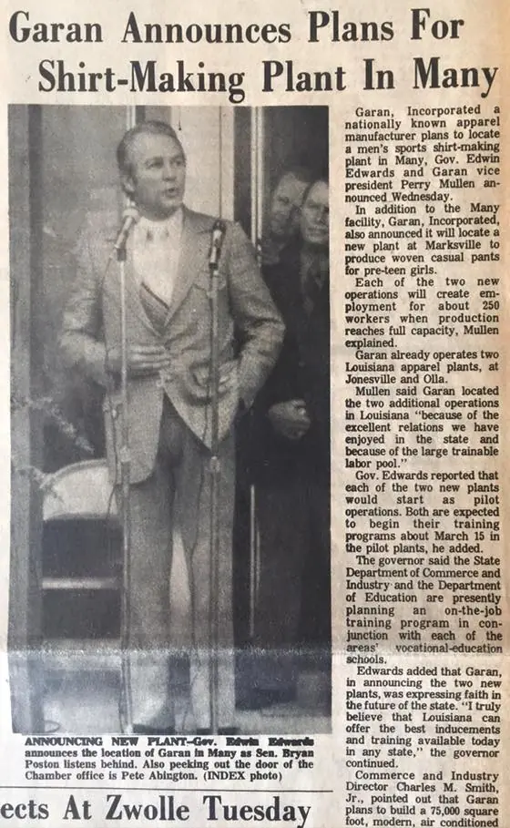 Photograph from the Facebook post “Some 1973 news”
