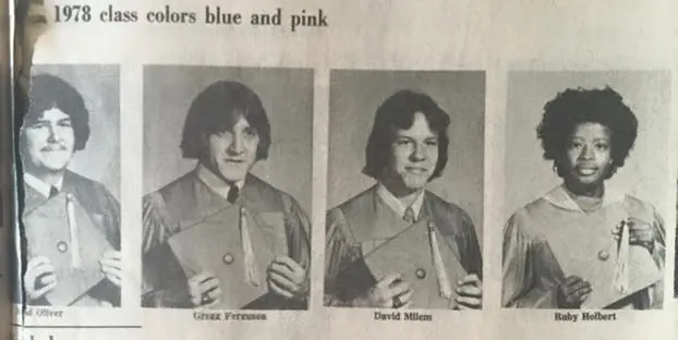 Photograph from the Facebook post “Negreet High Class of 78”