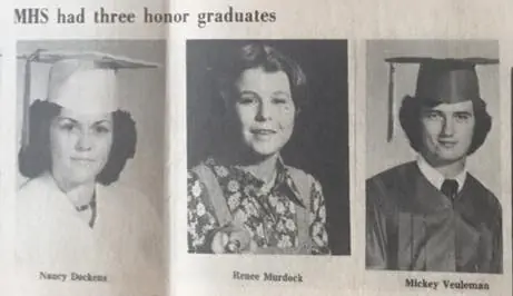 Photograph from the Facebook post “Many High Class of 78”
