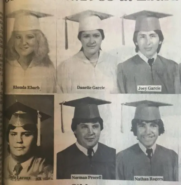Photograph from the Facebook post “Ebarb High Class of 85”