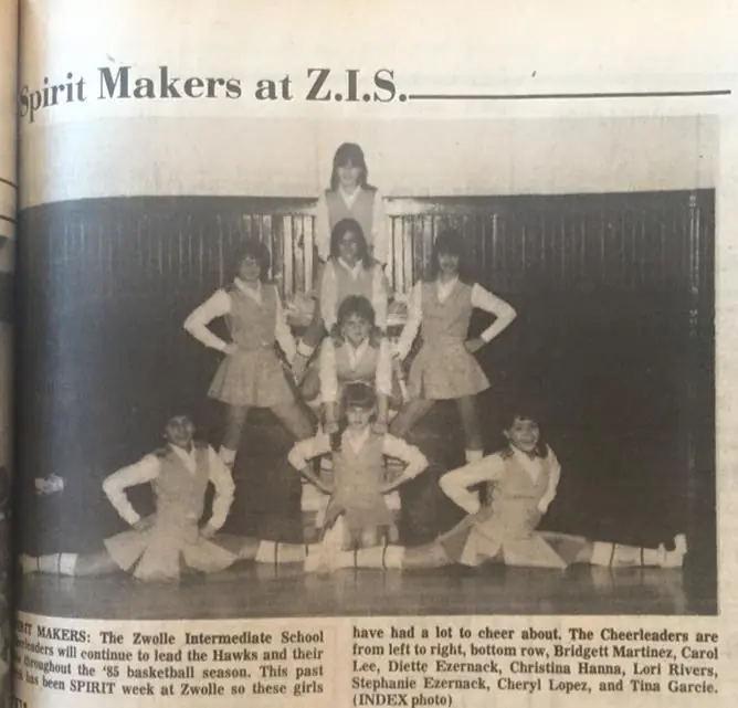 Photograph from the Facebook post “Zwolle sports and fun in 1985”