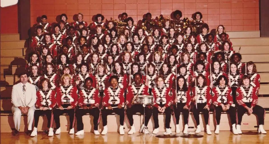 Photograph from the Facebook post “Many band, possibly 1981.”