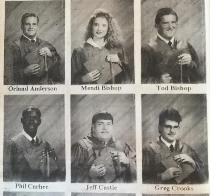 Photograph from the Facebook post “1993 Zwolle High grads”