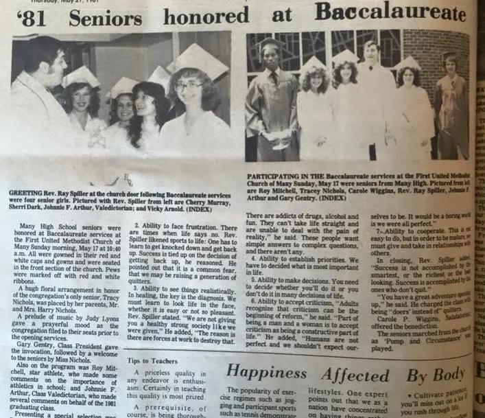 Photograph from the Facebook post “From 1981”