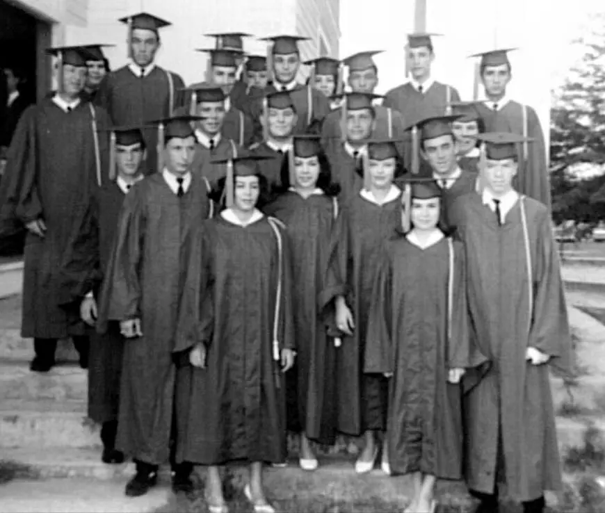 Photograph from the Facebook post “Ebarb High Class of 68.”