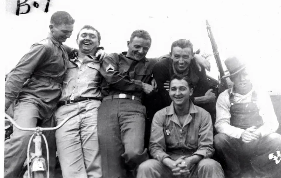 Photograph from the Facebook post “This photo was simply labeled "Redland buddies".”