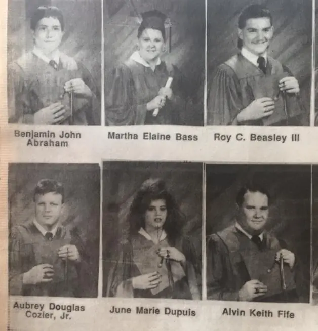 Photograph from the Facebook post “Negreet High Class of 1992 #negreethighof92”