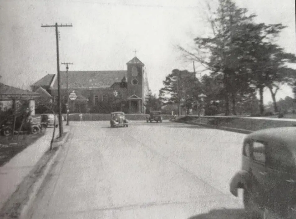 Photograph from the Facebook post “San Antonio Ave in Many, heading towards St.”