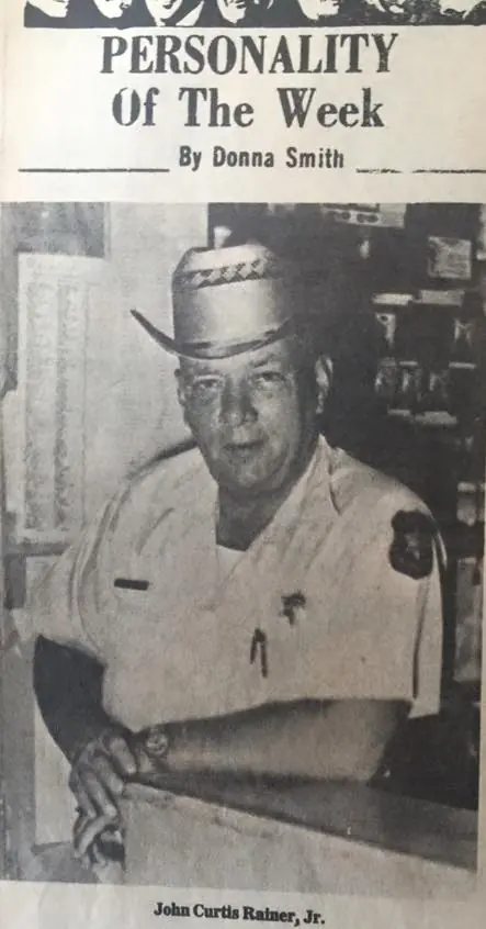 Photograph from the Facebook post “John Curtis Rainer Jr.”