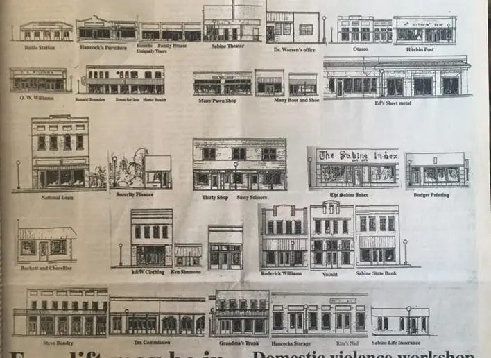 Photograph from the Facebook post “Many has plans for facelift of downtown area, 1996”