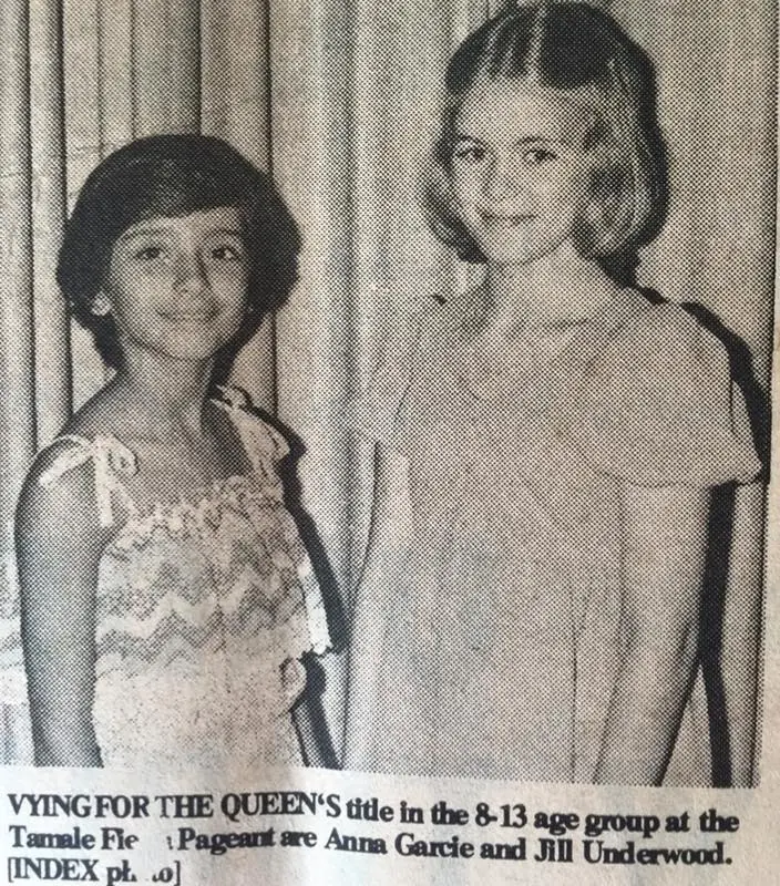 Photograph from the Facebook post “Tamale Fiesta Queen pageant.”