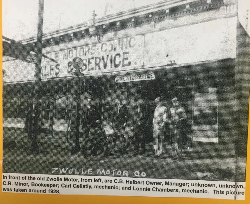 Photograph from the Facebook post “1928, Zwolle Motors”