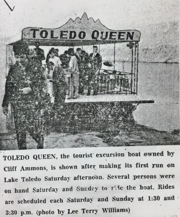 Photograph from the Facebook post “#ToledoQueen #toledobend”