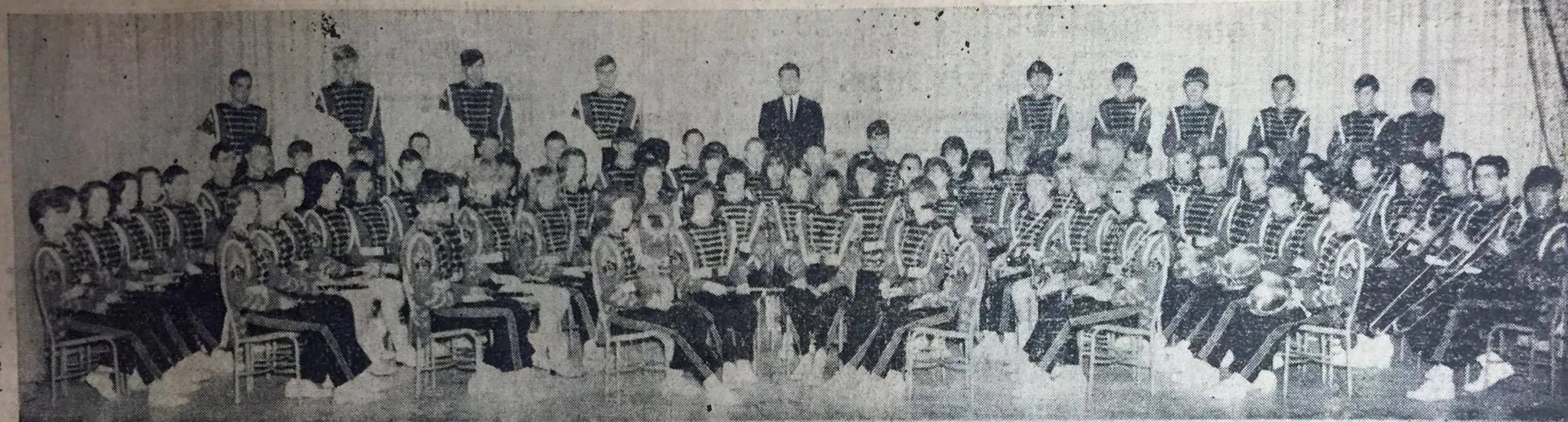 Photograph from the Facebook post “1966, Many High Band”