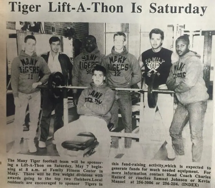 Photograph from the Facebook post “Not hardly all that long ago!”