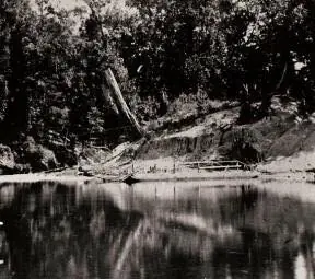 Photograph from the Facebook post “Burr Ferry (North Vernon Parish) information and photos.”