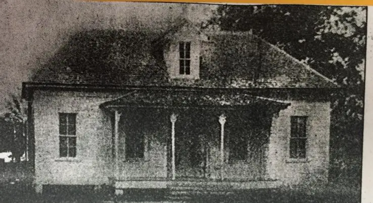 Photograph from the Facebook post “Dining Hall of Sabine Normal and Industrial College, an early 1900s college for African…”