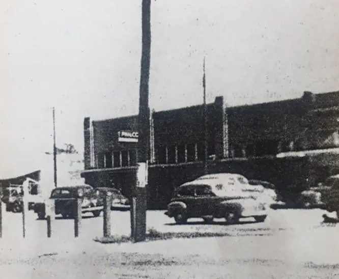 Photograph from the Facebook post “Part of downtown Zwolle in early 1930s.”