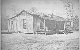Photograph from the Facebook post “Gandy company house, 1950s.”
