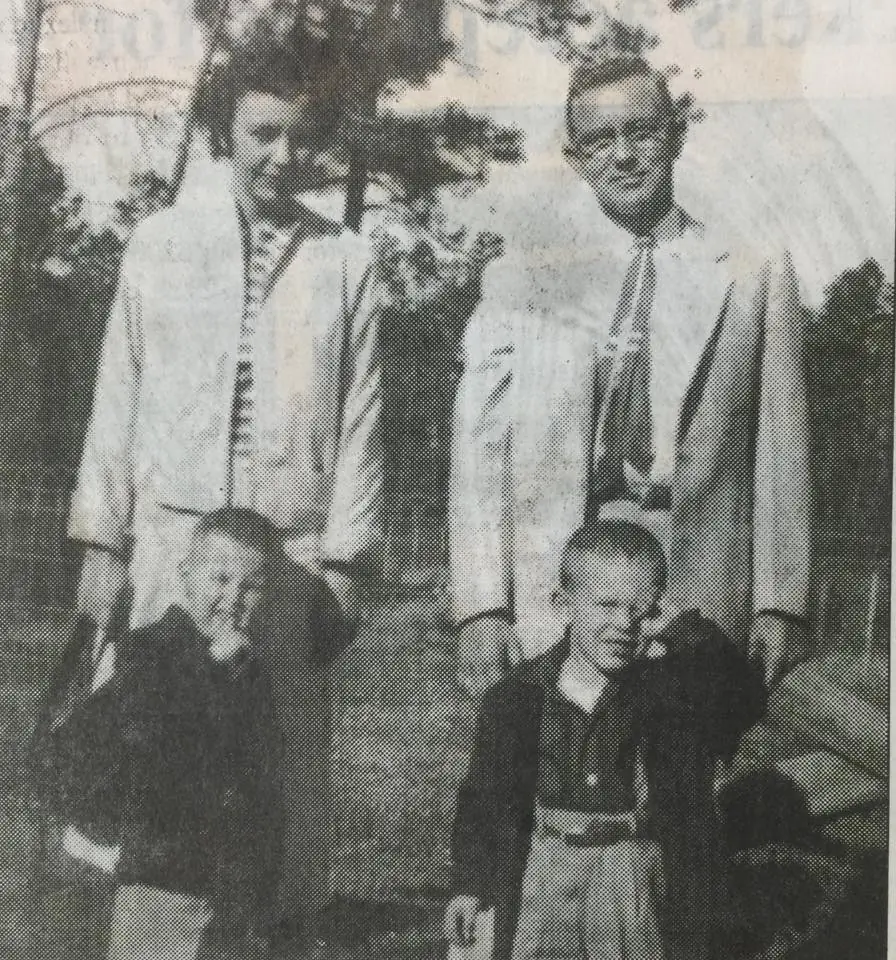 Photograph from the Facebook post “Not sure of the year but a neat blast from someone's past!”