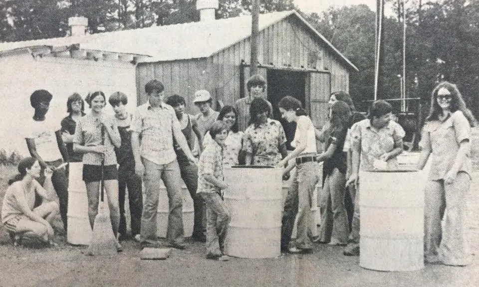 Photograph from the Facebook post “Sabine Parish Jr.”
