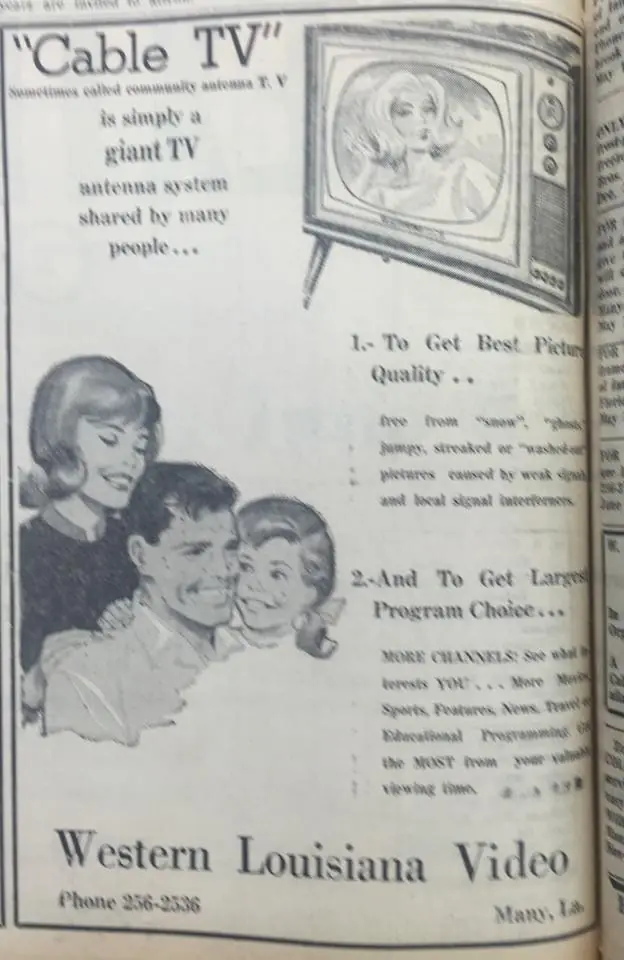 Photograph from the Facebook post “Did you know that cable TV was "simply a giant antenna system shared by many people?" Wow!”