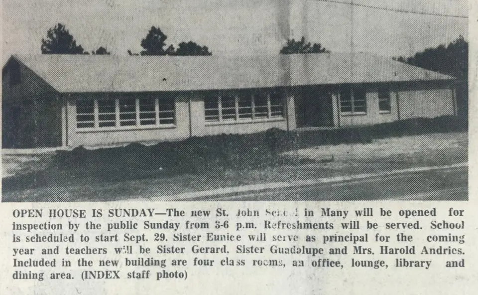 Photograph from the Facebook post “1966, the new St.”