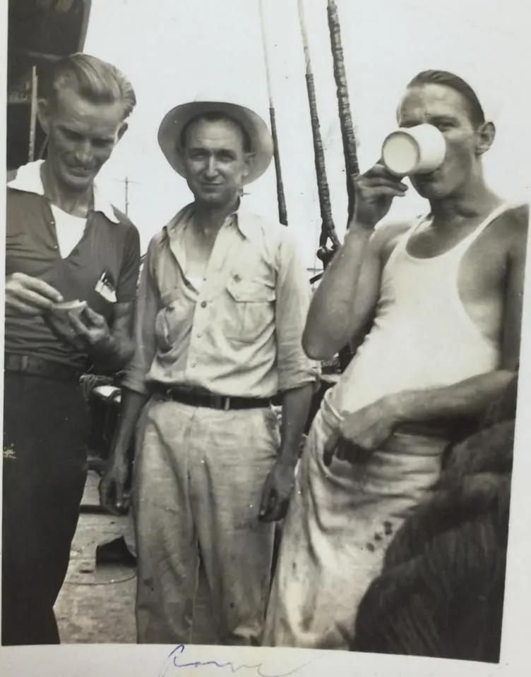 Photograph from the Facebook post “Fun photos I found in an unmarked envelope under the Sabine Parish history folder of the…”
