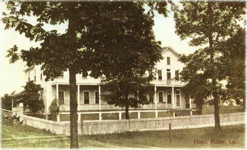 Photograph from the Facebook post “I believe this was the Fisher Hotel or Boarding House.”