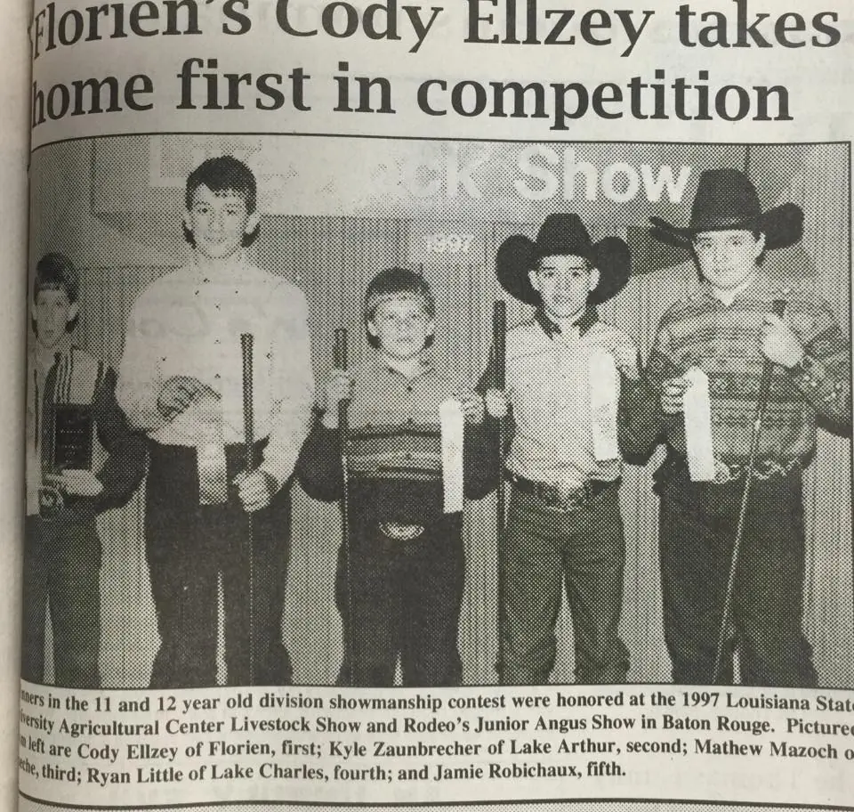 Photograph from the Facebook post “1997 Livestock Show”