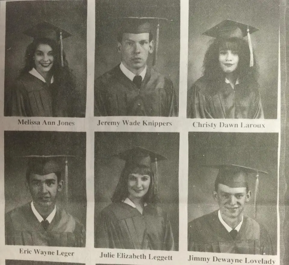 Photograph from the Facebook post “Zwolle High Class of 1995”